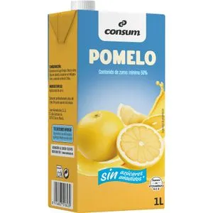 Bebida de Pomelo Sin Azúcares Añadidos