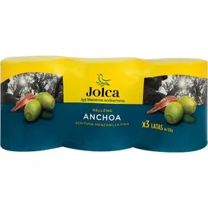 Aceitunas Rellenas de Anchoas Pack de 3
