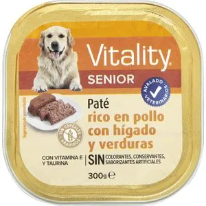 Tarrina Paté Sénior Pollo Hígado y Verduras