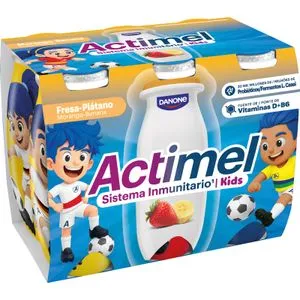 Actimel Kids Sabor Fresa-Plátano