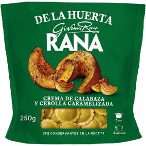 Pasta Fresca Huerta Calabaza y Cebolla