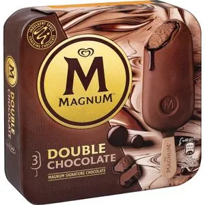 Bombón Magnum Double Chocolate pack de 3