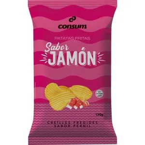 Patatas Sabor Jamón Bolsa