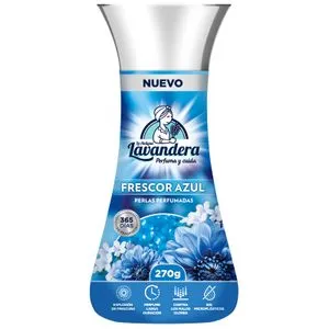 Perlas Perfume Ropa Frescor Azul