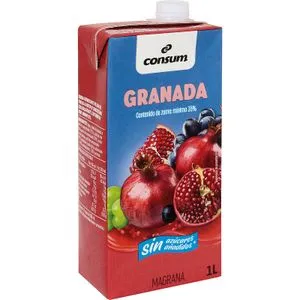 Bebida de Granada Sin Azúcares Añadidos