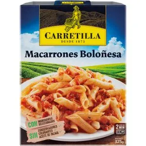 Macarrones Boloñesa Bandeja