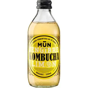 Kombucha Jengibre y Limón Botella