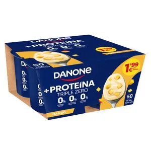 Yogur 0%0% Proteína Mango