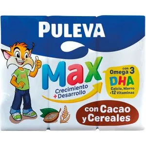 Preparado Lácteo Max con Cacao y Cereales P3