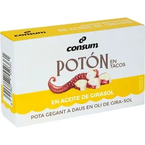 Tacos Potón en Aceite de Girasol