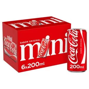 Refresco Cola Regular Pack Indivisible 6 Latas