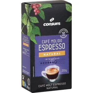 Café Espresso Natural Molido
