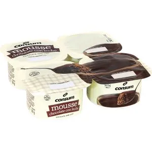 Mousse de Chocolate con Leche