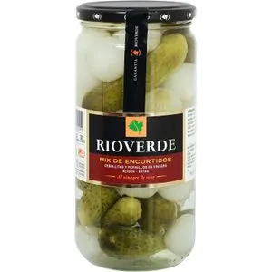 Mix de Encurtidos Pepinillos y Cebollas