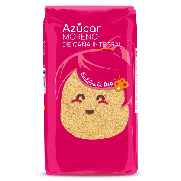 Azúcar moreno de caña integral Dia 1 Kg