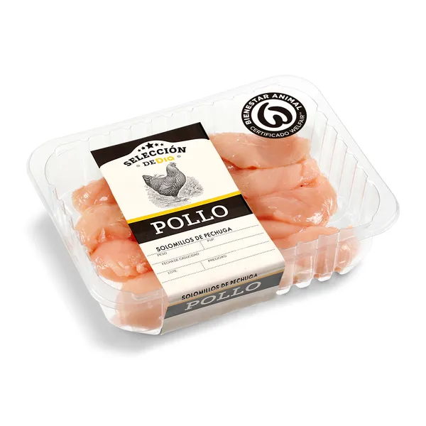 Solomillos de pollo Selección de Dia 550 g aprox.