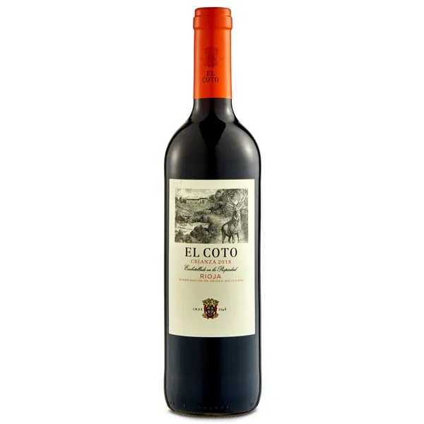 Vino tinto crianza D.O. Rioja El Coto 75 cl