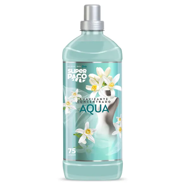 Suavizante aqua Dia Super Paco 75 lavados