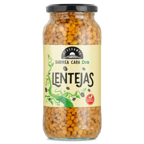 Lentejas cocidas Dia Vegecampo 400 g