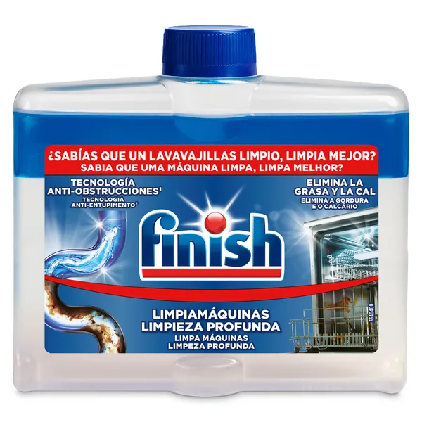 Limpiador para lavavajillas Finish 250 ml