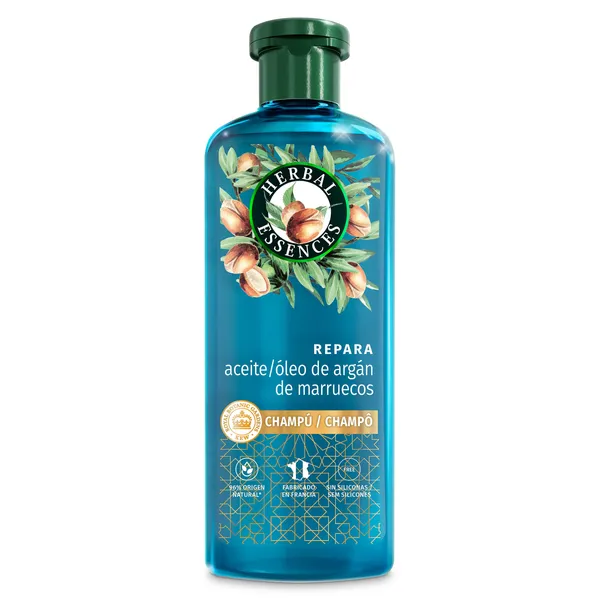 Champú repara con aceite de argán Herbal Essences 350 ml