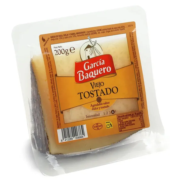 Queso mezcla tostado mezcla García Baquero 200 g