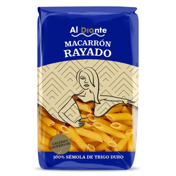 Macarrones rayados Dia Al Diante 500 g