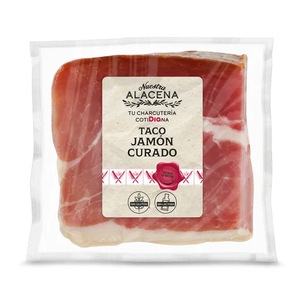 Taco de jamón curado Dia Nuestra Alacena 200 g