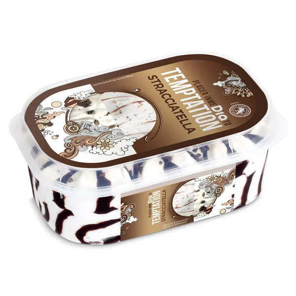 Barqueta de stracciatella Dia Temptation 525 g