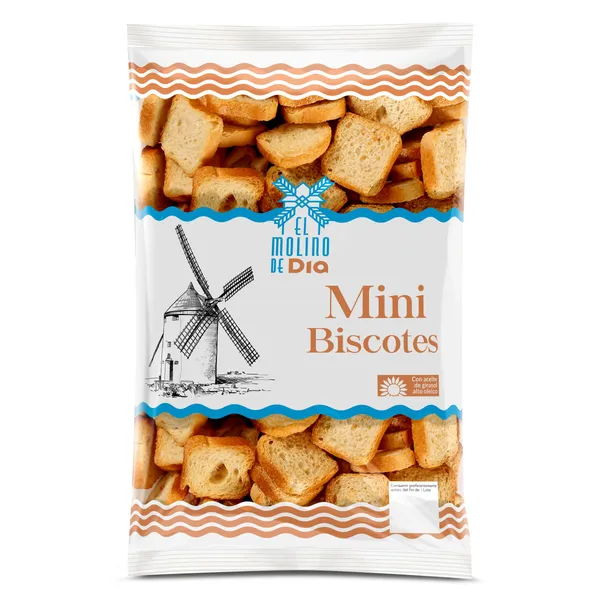 Mini biscotes El Molino de Dia 240 g