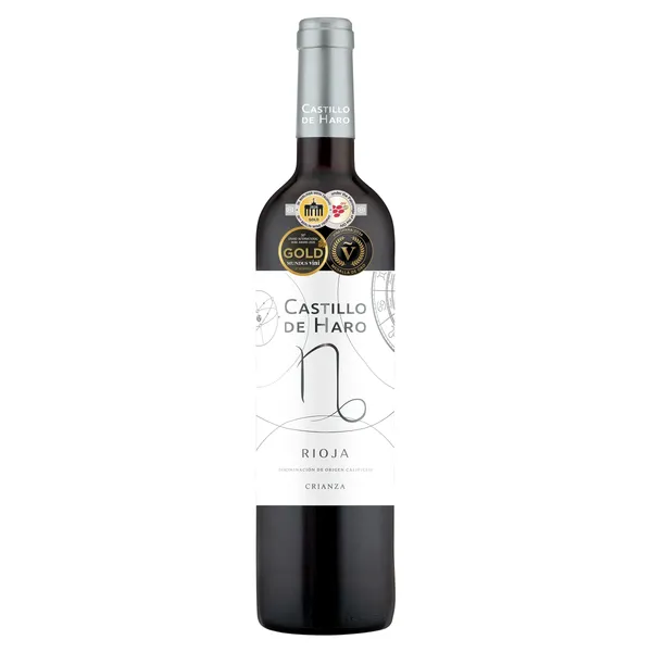 Vino tinto crianza D.O. Rioja Castillo de Haro 75 cl