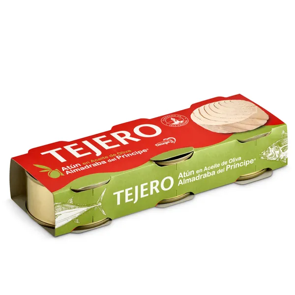 Atún de Almadraba en aceite de oliva Tejero 3 x 52 g