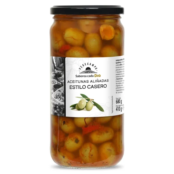 Aceitunas estilo casero Dia Vegecampo 410 g