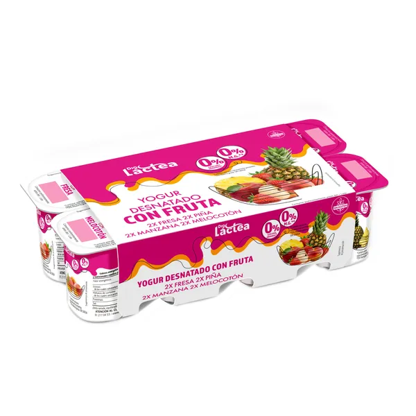 Yogur desnatado con frutas Dia Láctea 8 x 125 g