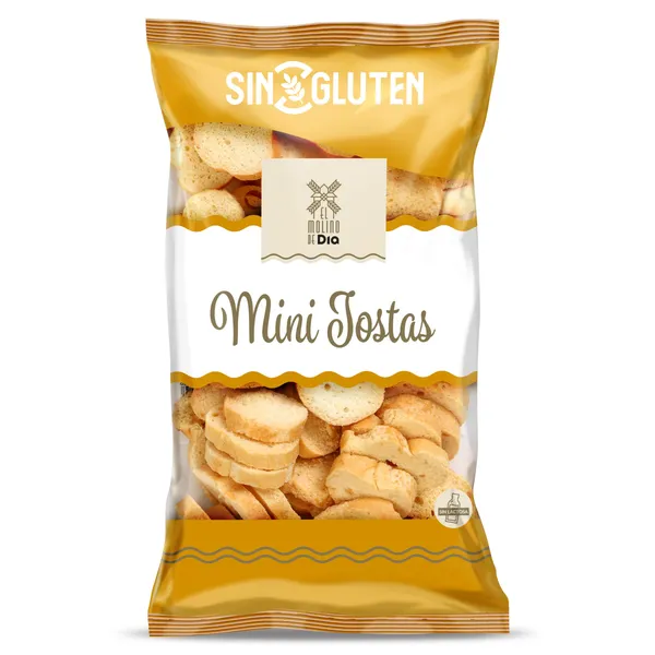 Mini tostas sin gluten El Molino de Dia 100 g