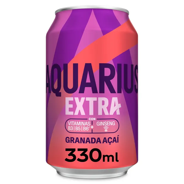 Aquarius de granada açai 330 ml