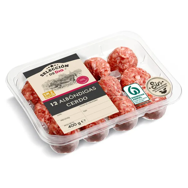 Albóndigas de cerdo Selección de Dia 400 g