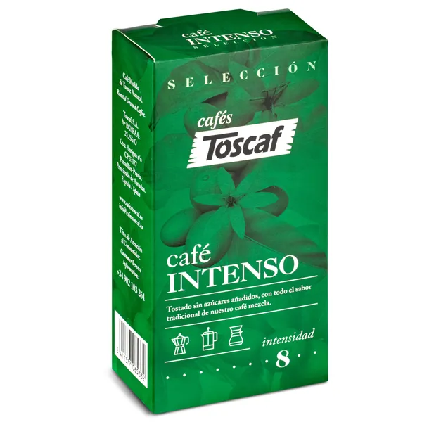 Café molido natural intenso Toscaf 250 g