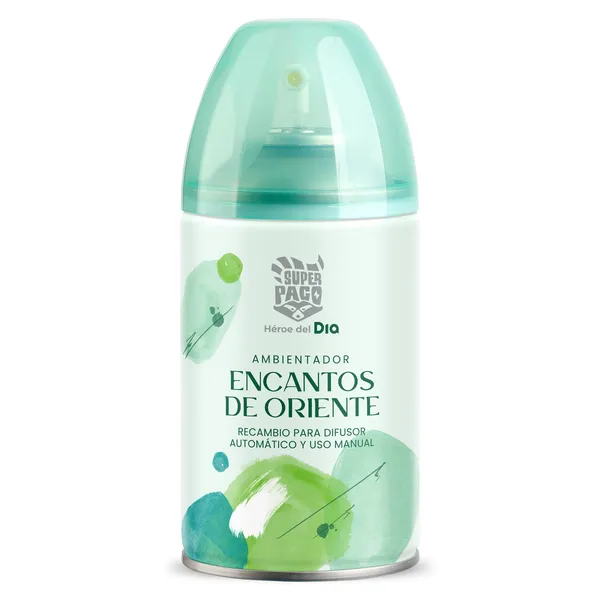 Ambientador y recambio automático encantos de oriente Dia Super Paco 250 ml
