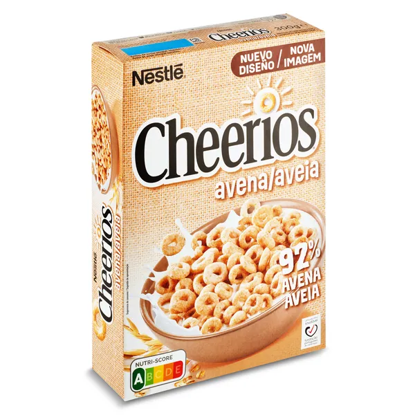 Cereales de desayuno con avena integral Nestlé Cheerios 300 g