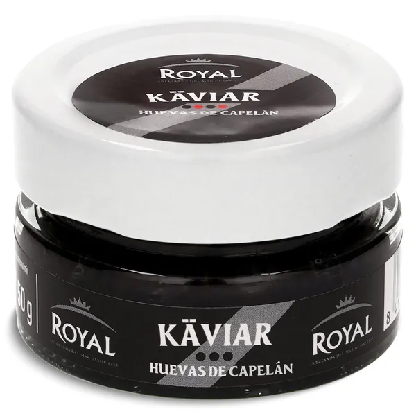 Huevas de Islandia negras Royal 50 g