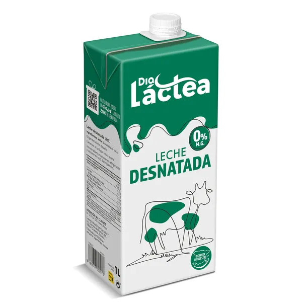 Leche desnatada Dia Láctea 1 L