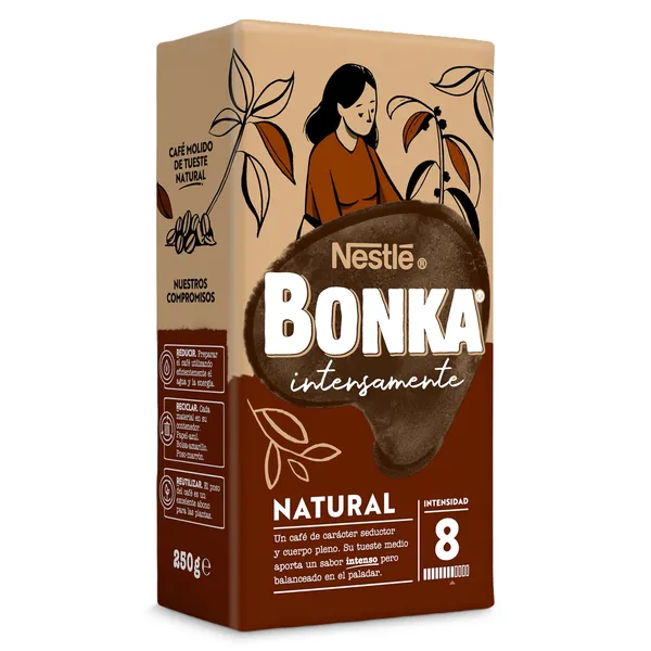 Café molido natural Bonka 250 g