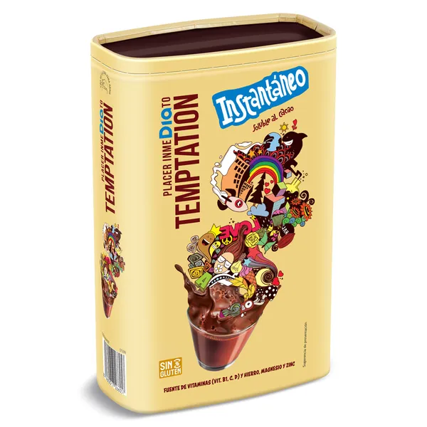 Cacao soluble instantáneo Dia Temptation 800 g