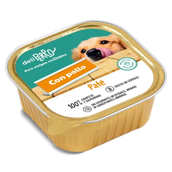 Paté para perro con pollo Dia Deliperro 300 g