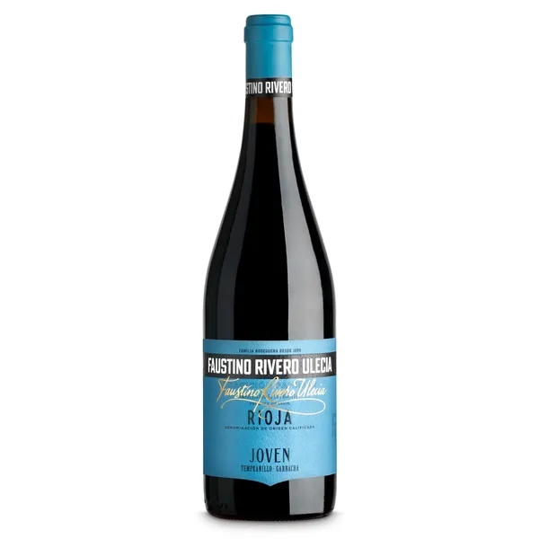 Vino tinto joven D.O. Rioja Faustino Rivero 75 cl