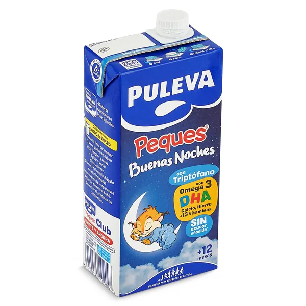 Preparado lácteo Buenas Noches +12 meses Peques Puleva 1 L
