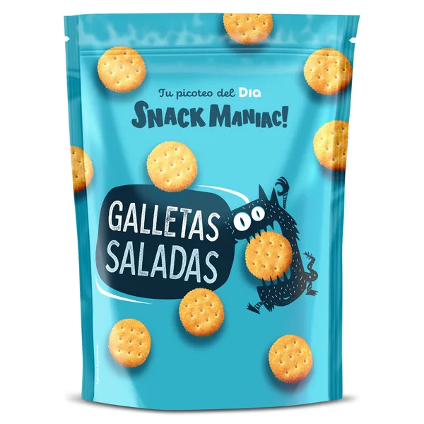 Galletas saladas Dia Snack Maniac 200 g