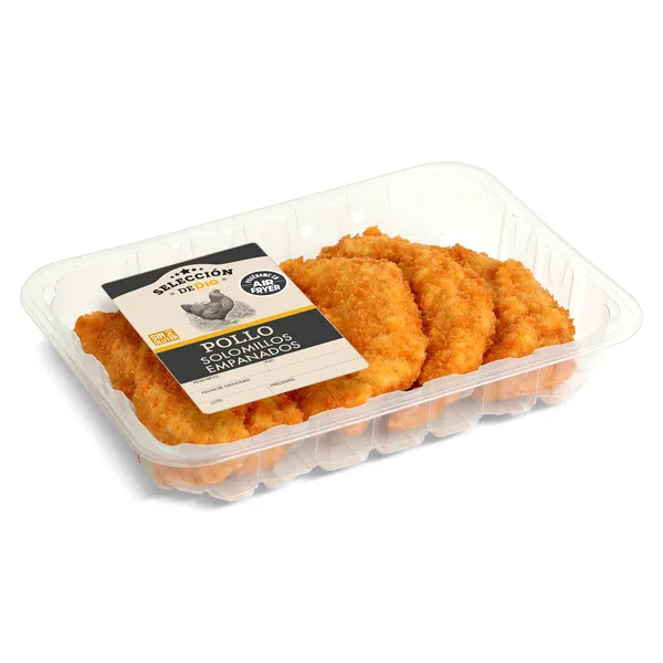 Solomillos de pollo empanado Selección de Dia 600 g aprox.