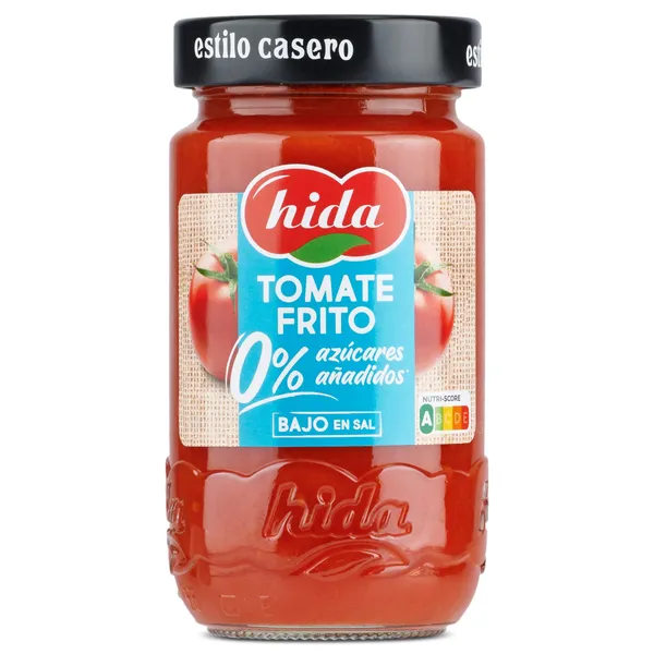 Tomate frito 0% azúcares añadidos Hida 350 g
